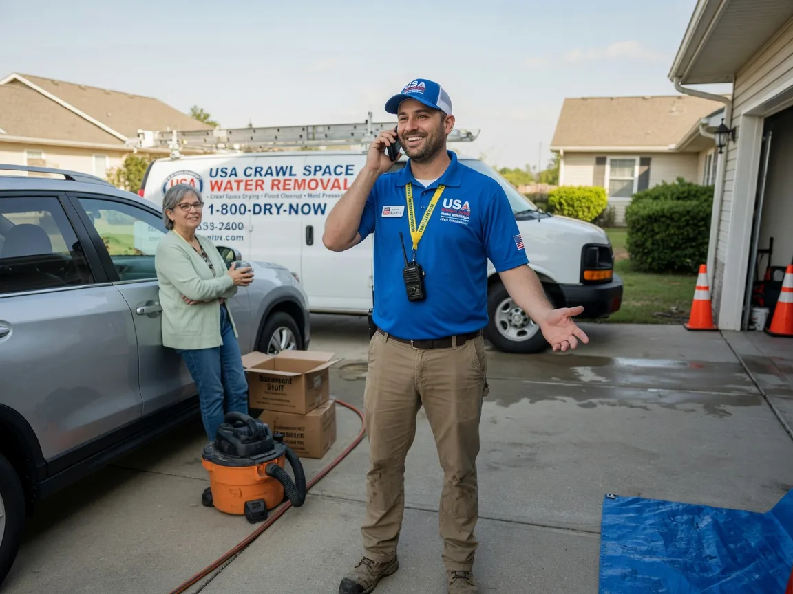 Crawl Space Water Removal Ridgeway, IA FAQs